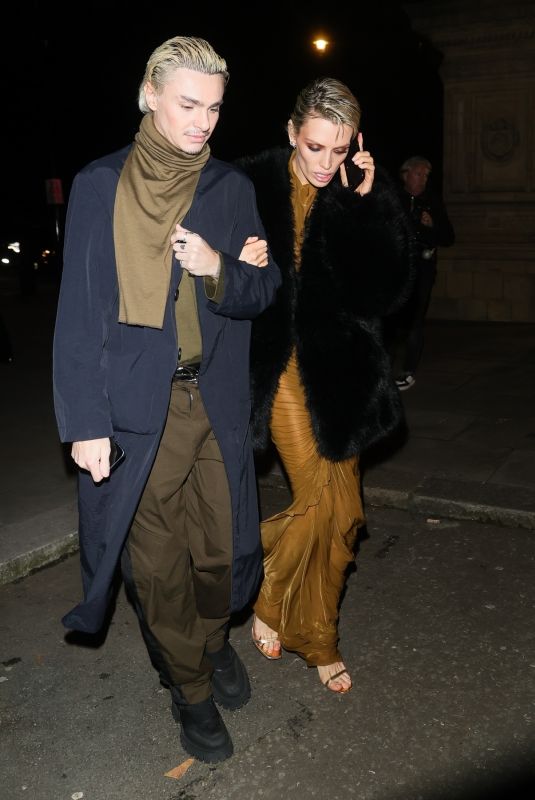 WALLIS DAY Arrives at Fashion Awards 2024 at Royal Albert Hall in London 12/02/2024