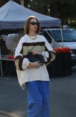 WHITNEY PORT Out Shopping at Studio City Farmers Market 12/01/2024