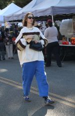 WHITNEY PORT Out Shopping at Studio City Farmers Market 12/01/2024