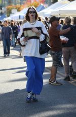 WHITNEY PORT Out Shopping at Studio City Farmers Market 12/01/2024