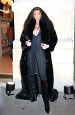 WINNIE HARLOW Arrives at Kim Kardashian