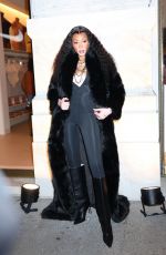 WINNIE HARLOW Arrives at Kim Kardashian