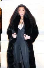 WINNIE HARLOW Arrives at Kim Kardashian