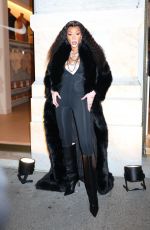 WINNIE HARLOW Arrives at Kim Kardashian
