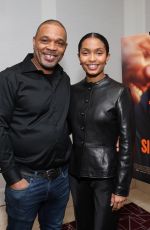 YARA SHAHIDI at a Special Screening of A24