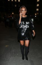 YVONNE ORJI Arrives at Vas J Morgan British Fashion Awards Afterparty with ASOS in London 12/02/2024