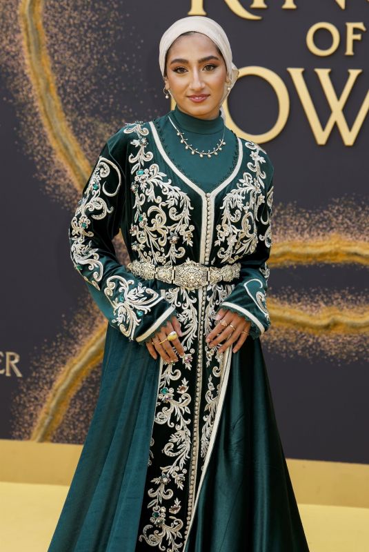 ZAINAB JIWA at The Rings of Power Season 2 Premiere in London 08/20/2024