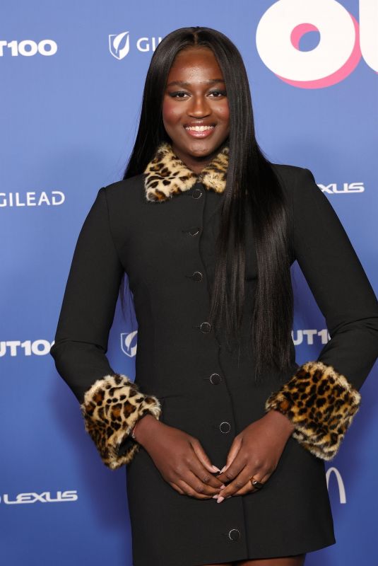 ZAYA WADE at Out100 2024 Gala at NeueHouse Los Angeles 12/11/2024
