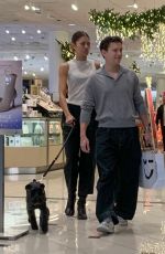 ZENDAYA and Tom Holland Out for Christmas Shopping at Nordstrom at Topanga Mall in Canoga Park 12/17/2024