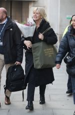 ZOE BALL Leaves BBC Radio 2 Show in London 12/20/2024