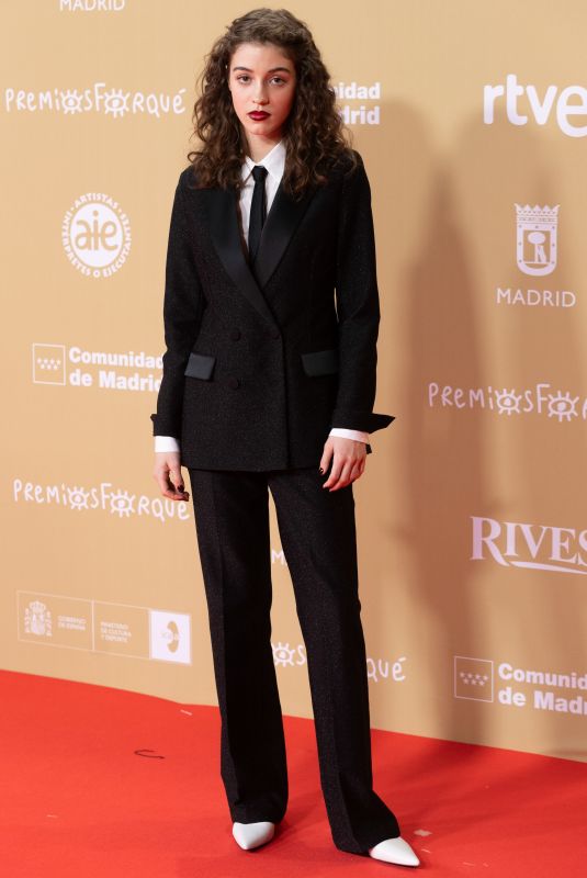 ZOE BONAFONTE at 30th Jose Maria Forque Awards in Madrid 12/14/2024