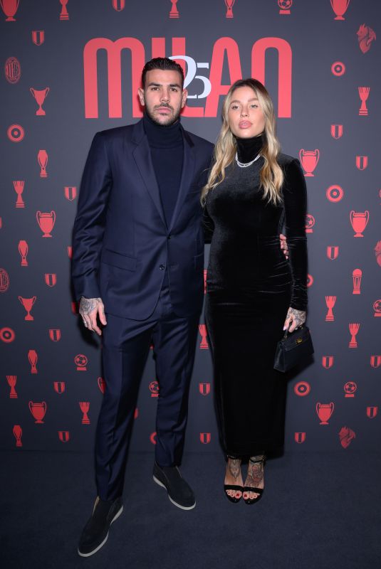 ZOE CRISTOFOLI at 125th Anniversary of Football Team AC Milan party at Armani Theatre in Milan 12/16/2024