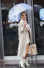 ZOE HARDMAN Arrives at Heart Radio Studios in London 07/04/2024