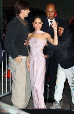 ZOE KRAVITZ Arrives at Gotham