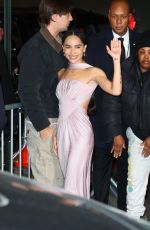 ZOE KRAVITZ Arrives at Gotham