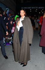 ZOE SALDANA Arrives at Emilia Perez Special Screening in New York 12/03/2024