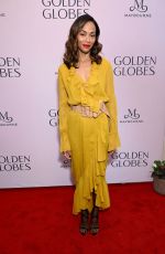 ZOE SALDANA at Golden Globes First-Time Nominee Luncheon at Maybourne Beverly Hills in Los Angeles 12/17/2024