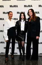 ZOE SALDANA< SELENA GOMEZ and KARLA SOFIA GASCON at MoMA