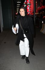 ZOEY DEUTCH Arrives at Our Town Broadway Show in New York 12/19/2024
