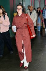 ZOEY DEUTCH Arrives for Her Matinee Performance of Our Town in New York City 12/29/2024