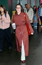 ZOEY DEUTCH Arrives for Her Matinee Performance of Our Town in New York City 12/29/2024