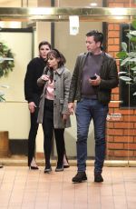 ZOOEY DESCHANEL and Jonathan Scott Out on a Double Dinner Date in Los Angeles 12/29/2024