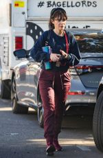 ZOOEY DESCHANEL Leaves Kate Somerville in Los Angeles 12/11/2024