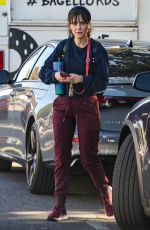 ZOOEY DESCHANEL Leaves Kate Somerville in Los Angeles 12/11/2024