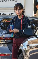 ZOOEY DESCHANEL Leaves Kate Somerville in Los Angeles 12/11/2024