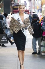 ABBIE STOCKARD Arrives at Good Morning America in New York 01/10/2025