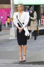 ABBIE STOCKARD Arrives at Good Morning America in New York 01/10/2025