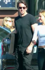 ADDISON RAE Out for Lunch with a Mystery Man in Los Angeles 01/21/2025