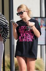 ADDISON RAE Out with Friends in Los Angeles 01/02/2025