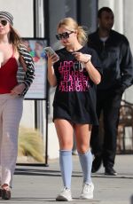 ADDISON RAE Out with Friends in Los Angeles 01/02/2025