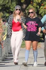 ADDISON RAE Out with Friends in Los Angeles 01/02/2025