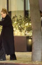 ADELE and Rich Paul Leaves a Restaurant in Los Angeles 01/04/2025