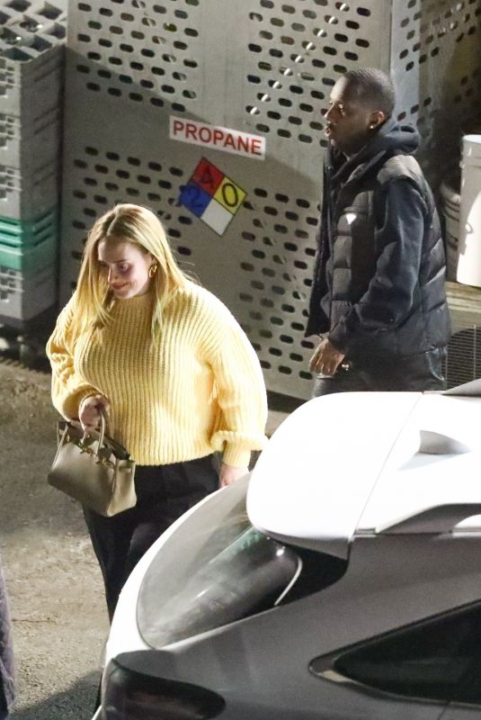 ADELE and Rich Paul Leaves a Romantic Dinner at Mr. Chow in Beverly Hills 01/17/2025