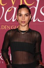 ADRIA ARJONA at 2025 Golden Globes WWD Style Awards at Four Seasons Hotel Los Angeles 01/03/2025