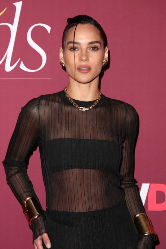 ADRIA ARJONA at 2025 Golden Globes WWD Style Awards at Four Seasons Hotel Los Angeles 01/03/2025