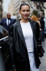 ADRIANA LIMA Out at Paris Fashion Week 01/26/2025
