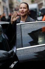 ADRIANA LIMA Out at Paris Fashion Week 01/26/2025
