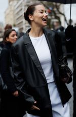 ADRIANA LIMA Out at Paris Fashion Week 01/26/2025
