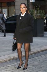 ADRIENNE BAILON Arrives at NBC