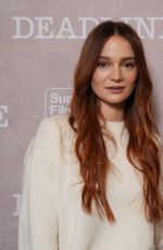 AISLING FRANCOISI at Deadline 2025 Sundance Film Festival Studio Presented by Casamigos in Park City 01/24/2025