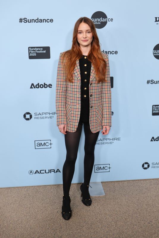 AISLING FRANCOISI at Twinless Premiere at 2025 Sundance Film Festival in Park City 01/23/2025