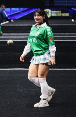 ALANA FLORES Arrives at Kings World Cup Nations 2025 Semi-finals at Kings League Arena 01/10/2025