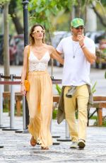 ALESSANDRA AMBROSIO and Buck Palmer Enjoy a Relaxed Day in Rio 01/13/2025