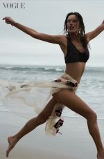 ALESSANDRA AMBROSIO for Vogue Brazil, January 2025
