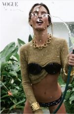 ALESSANDRA AMBROSIO for Vogue Brazil, January 2025