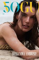 ALESSANDRA AMBROSIO for Vogue Brazil, January 2025